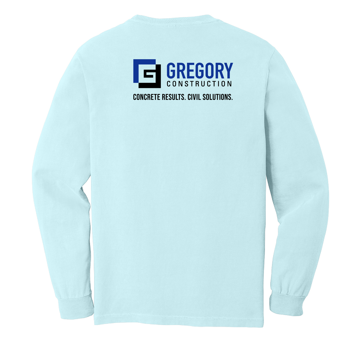 Gregory Construction - COMFORT COLORS Heavyweight Ring Spun Long Sleeve Tee