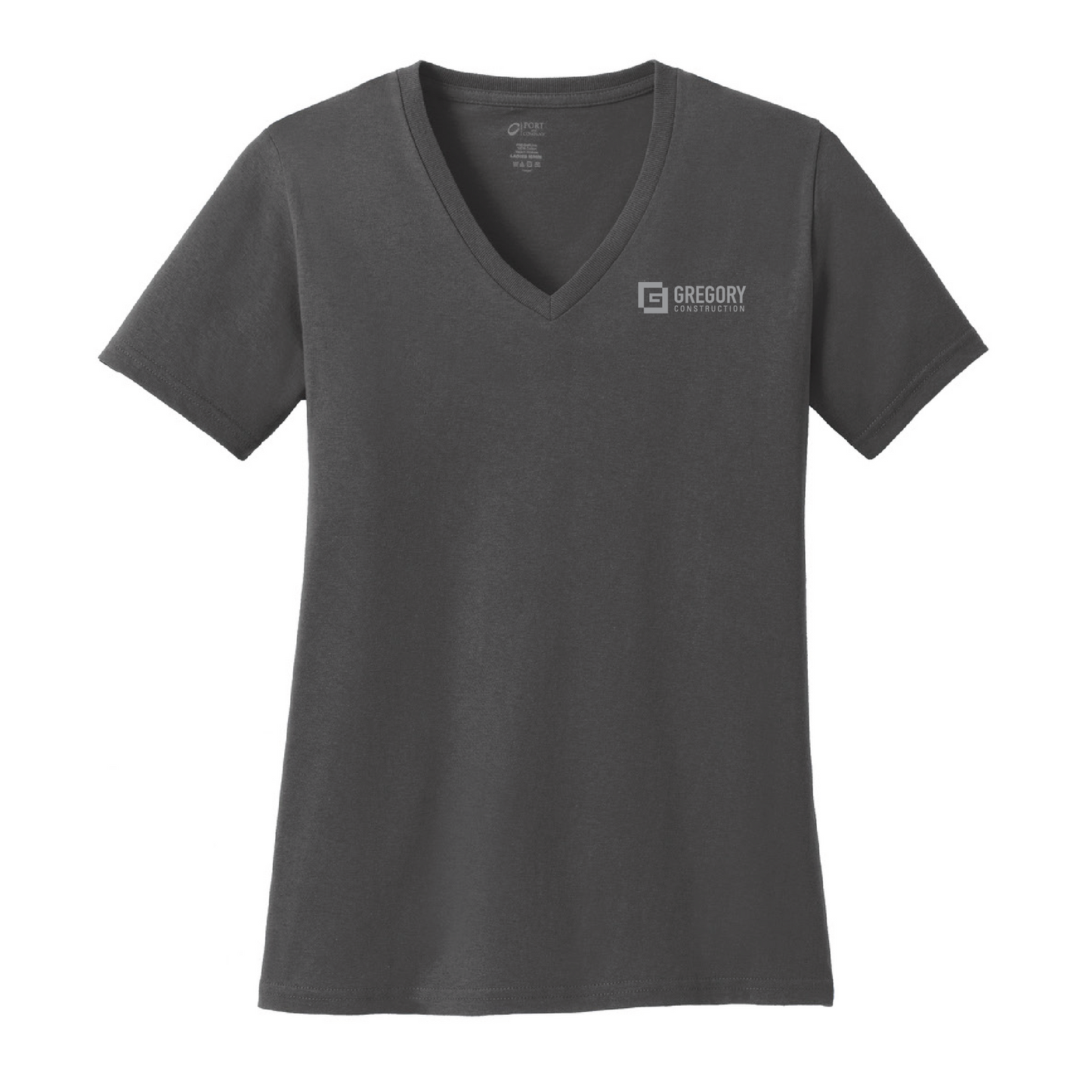 Gregory Construction - Women's Core Cotton Deep V-Neck Tee