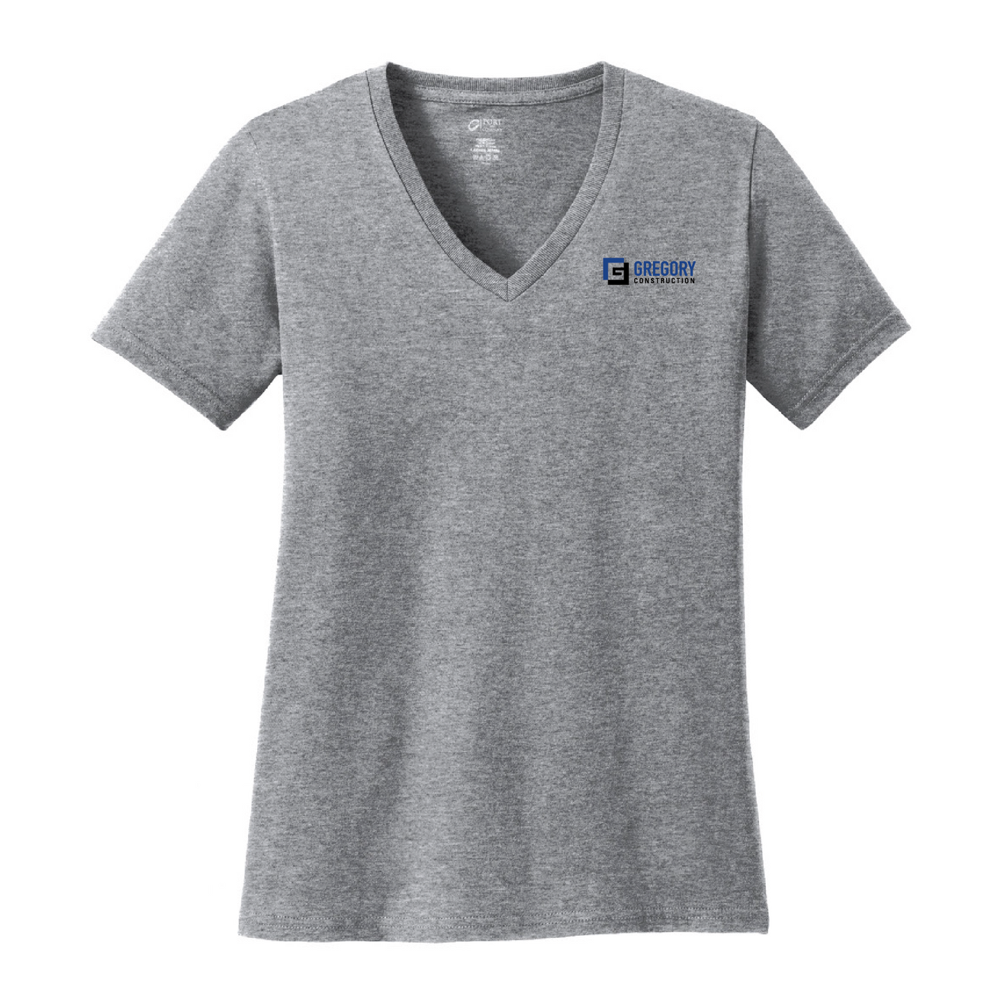 Gregory Construction - Women's Core Cotton Deep V-Neck Tee