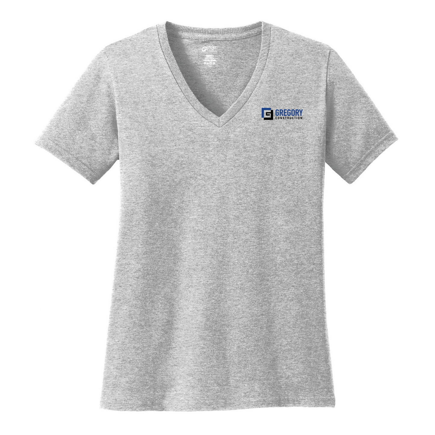 Gregory Construction - Women's Core Cotton Deep V-Neck Tee
