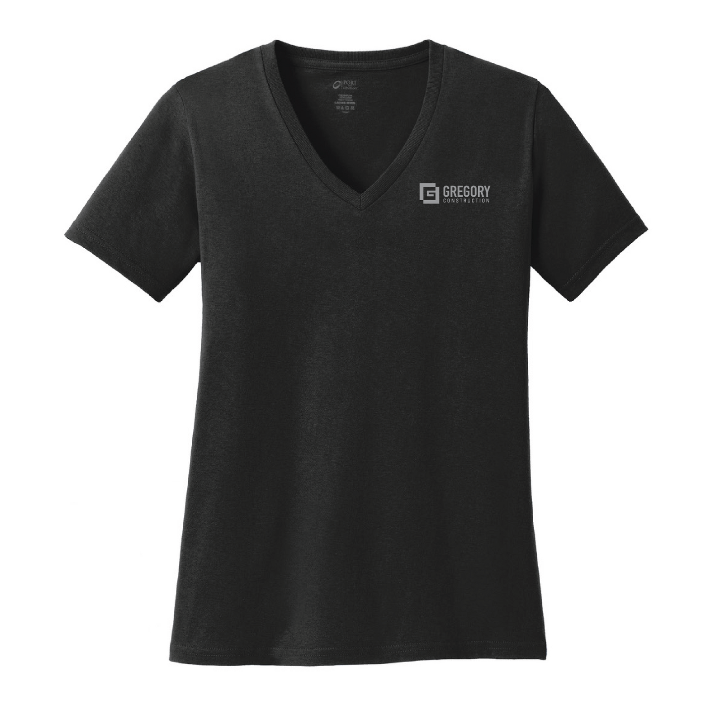 Gregory Construction - Women's Core Cotton Deep V-Neck Tee
