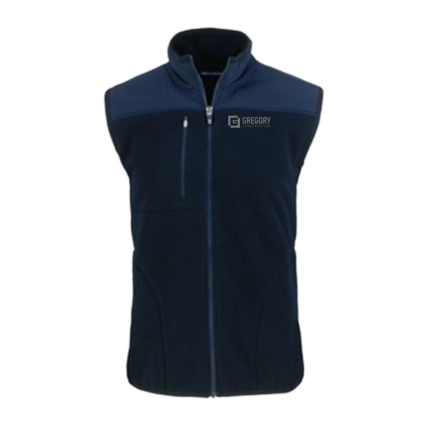 Gregory Construction - Cutter & Buck Cascade Eco Sherpa Mens Big and Tall Fleece Vest Big & Tall