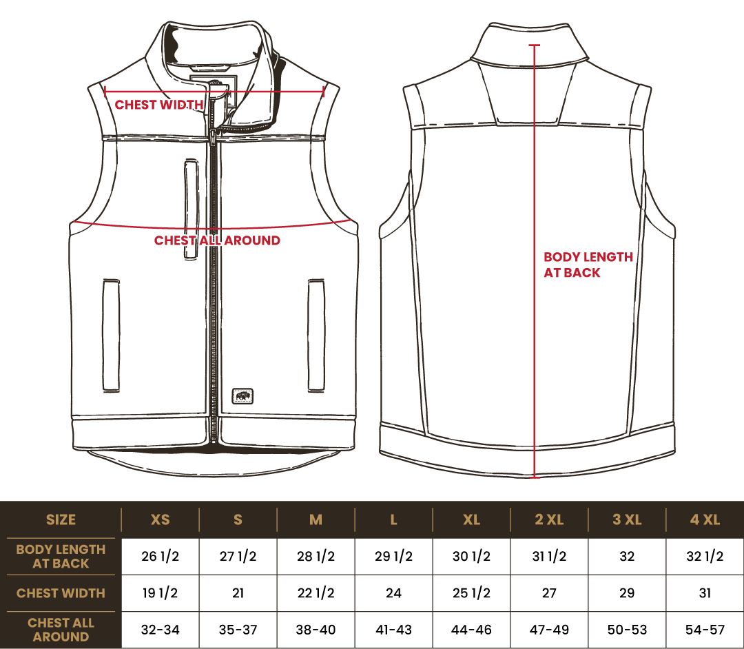 Sizing Chart