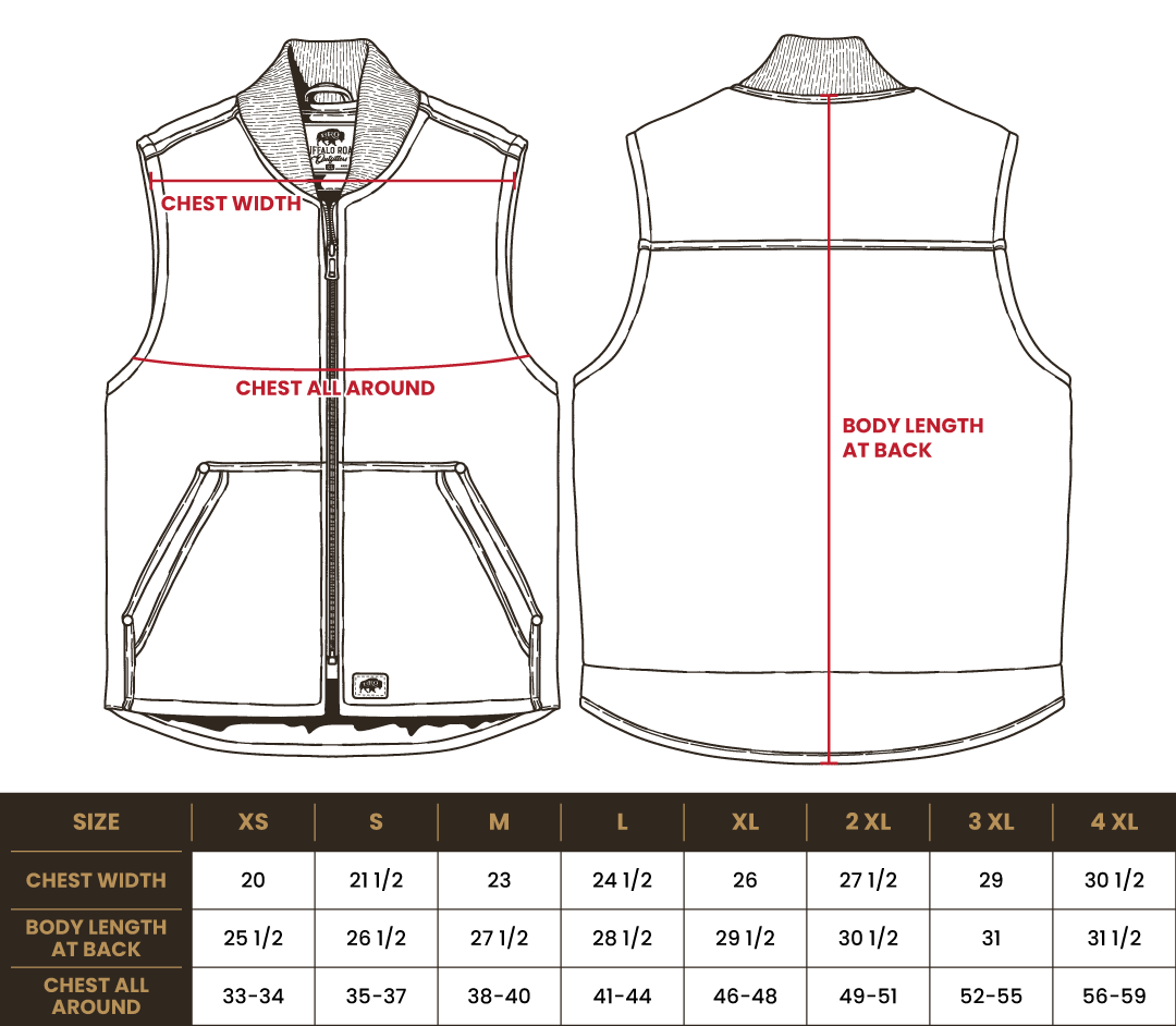 Sizing Chart