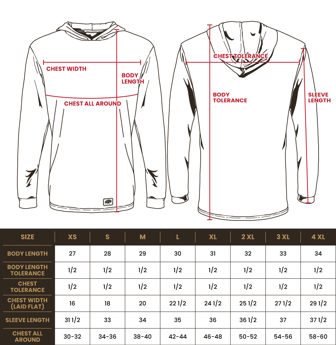 Sizing Chart