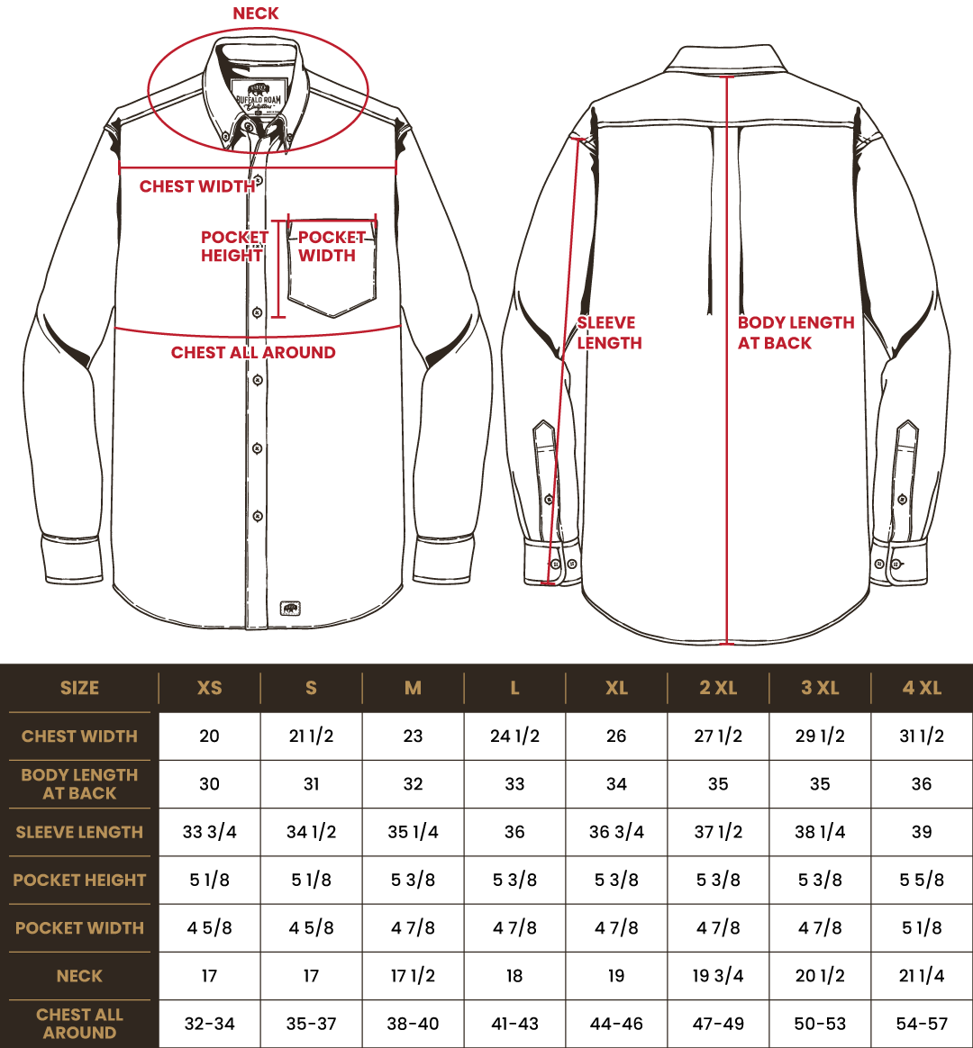 Sizing Chart