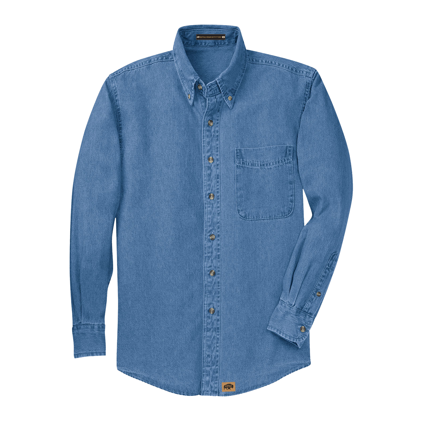 LS Faded Denim Shirt