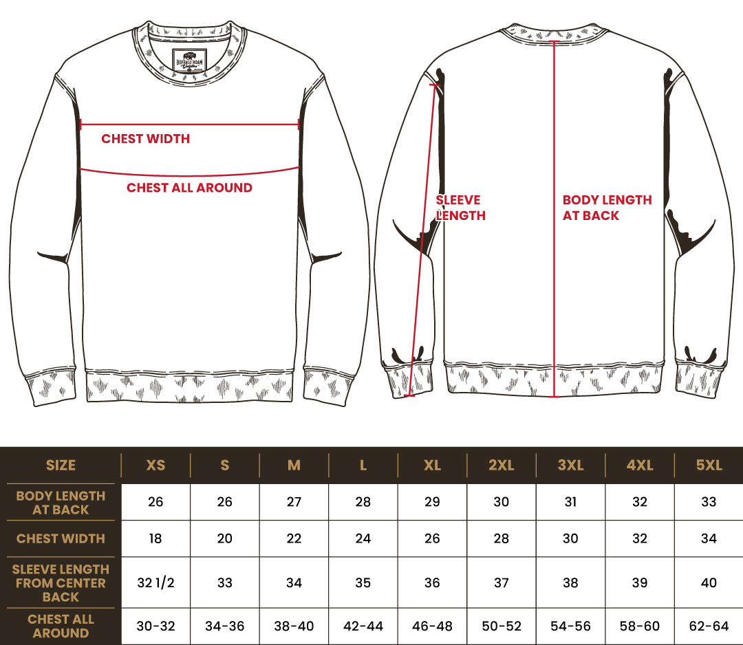 Sizing Chart