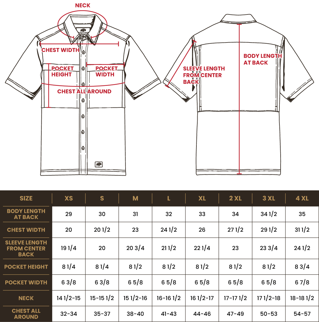 Sizing Chart