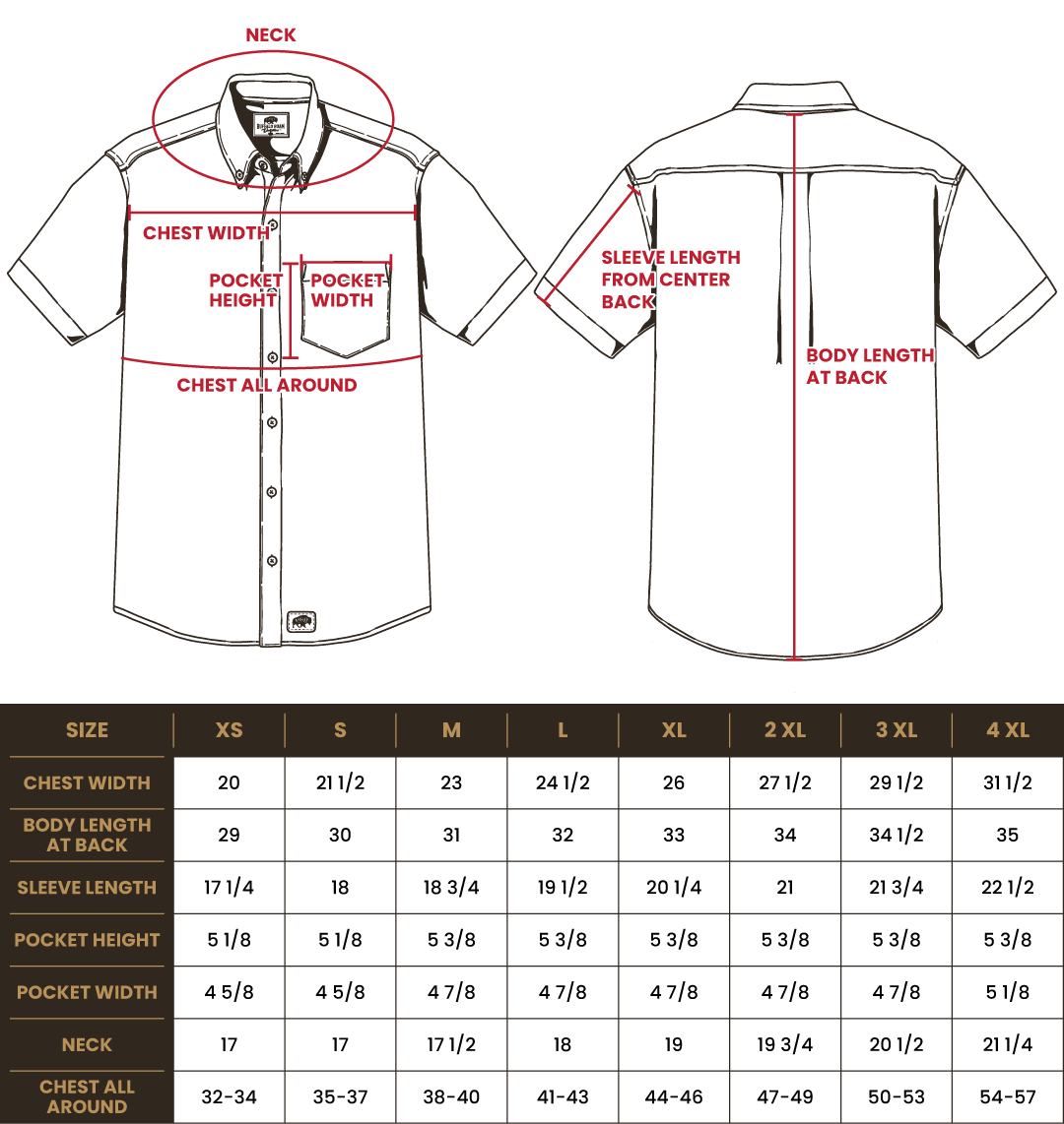 Sizing Chart
