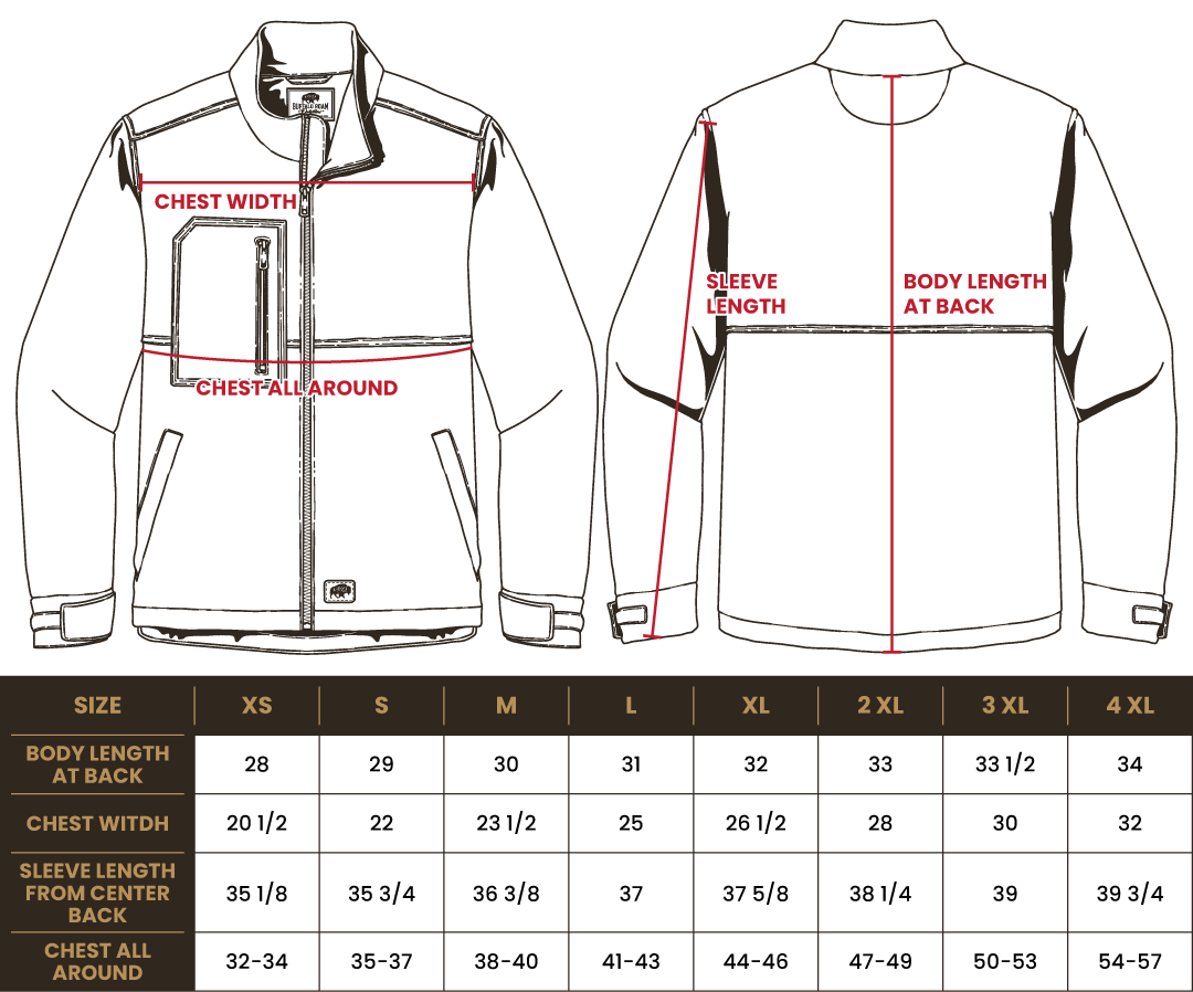 Sizing Chart