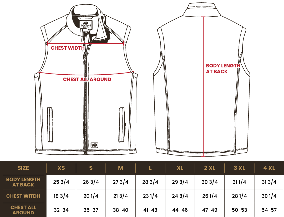 Sizing Chart