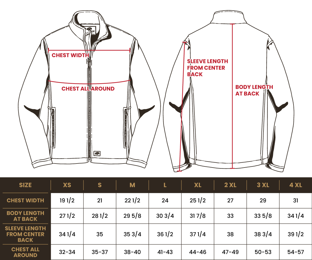 Sizing Chart