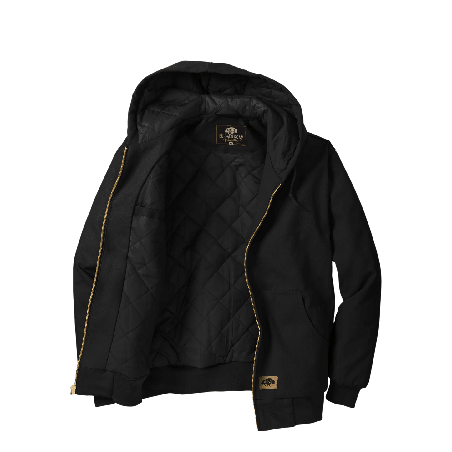 Insulated Hooded Work Jacket