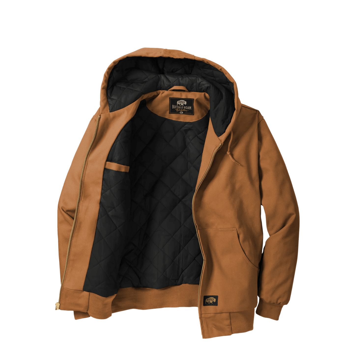 Insulated Hooded Work Jacket