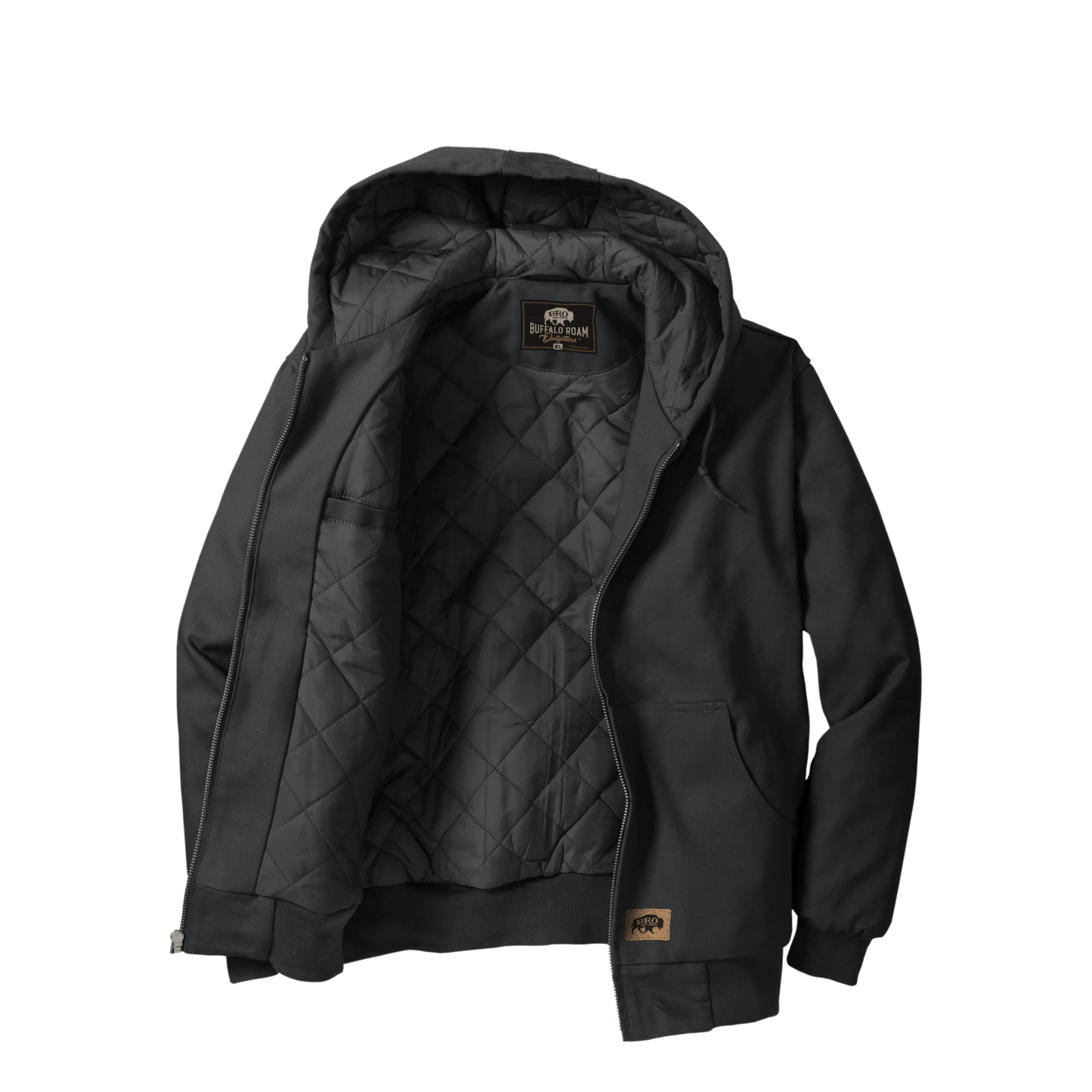 Insulated Hooded Work Jacket