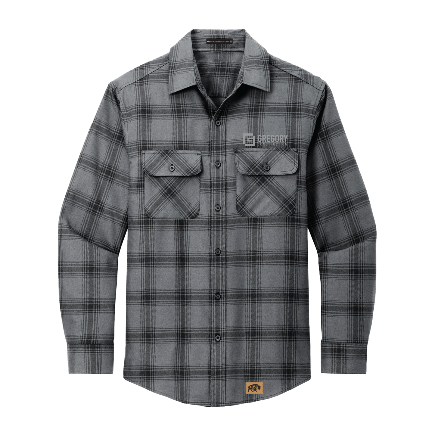 Gregory Construction - BRO Mixed Flannel Shirt