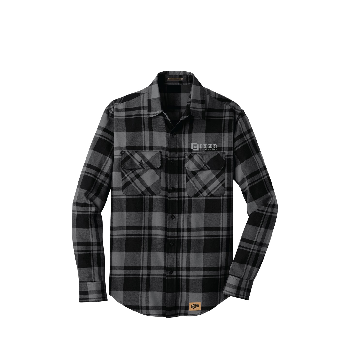 Gregory Construction - BRO Mixed Flannel Shirt