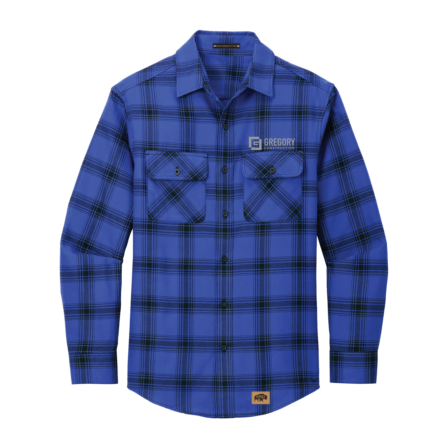 Gregory Construction - BRO Mixed Flannel Shirt
