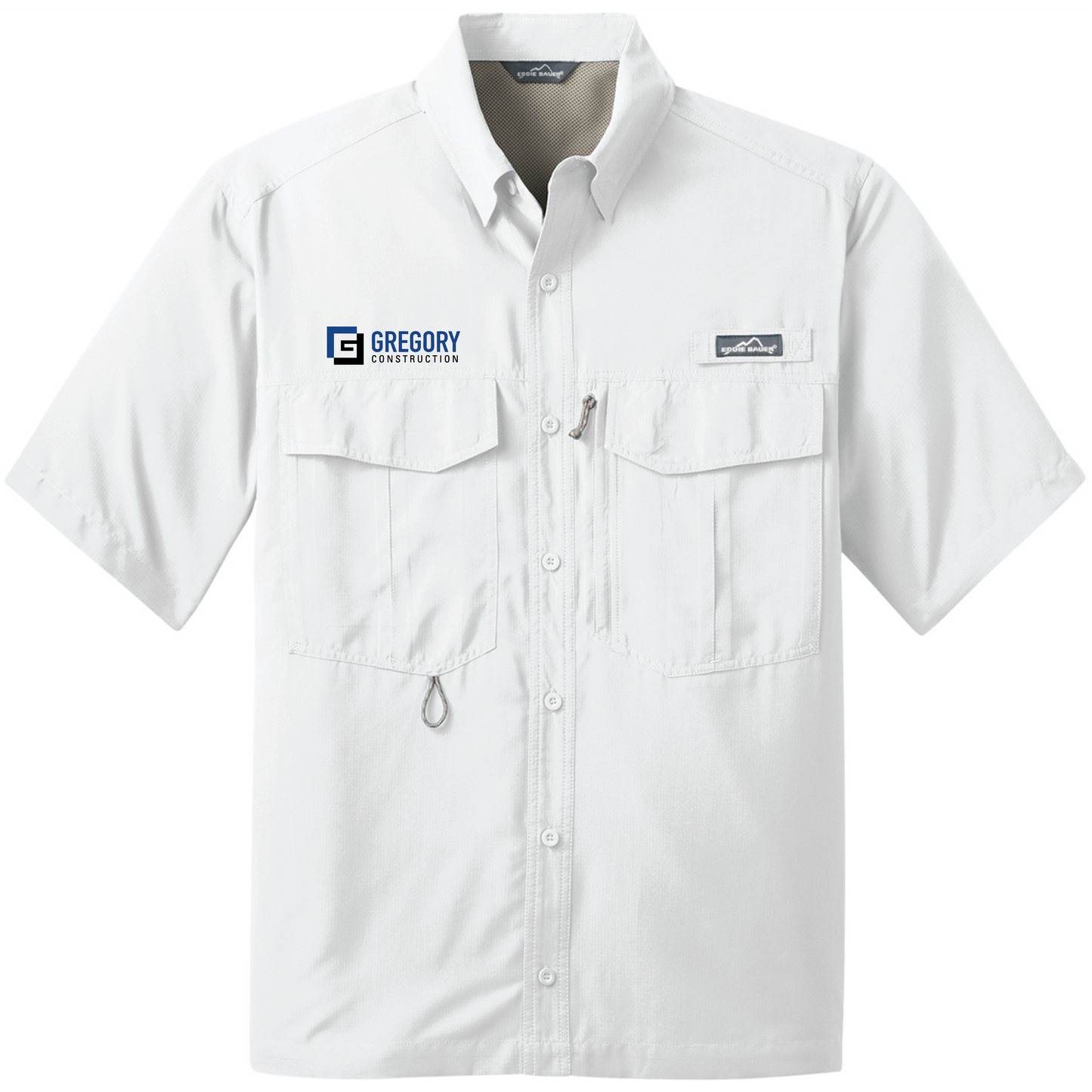 Gregory Construction - Eddie Bauer Short Sleeve Performance Fishing Shirt
