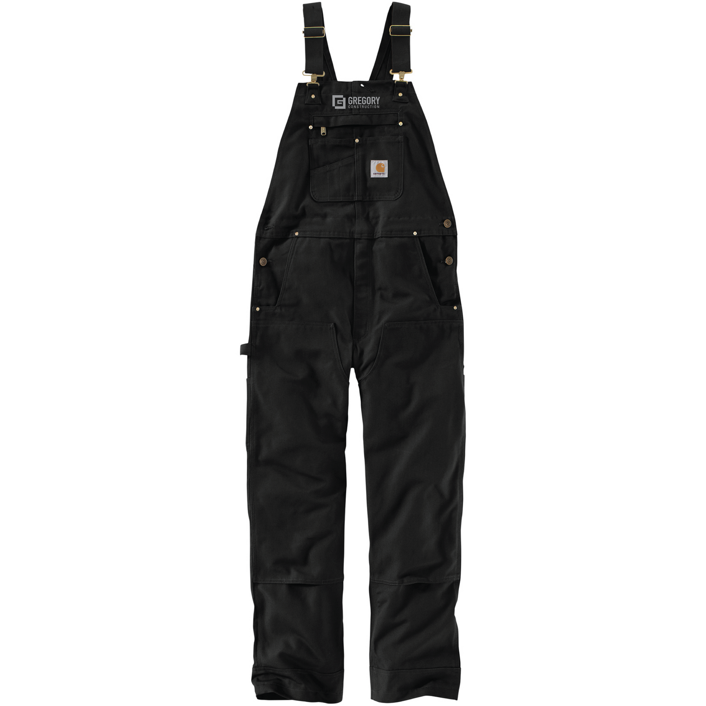 Gregory Construction - Carhartt Duck Unlined Bib Overalls