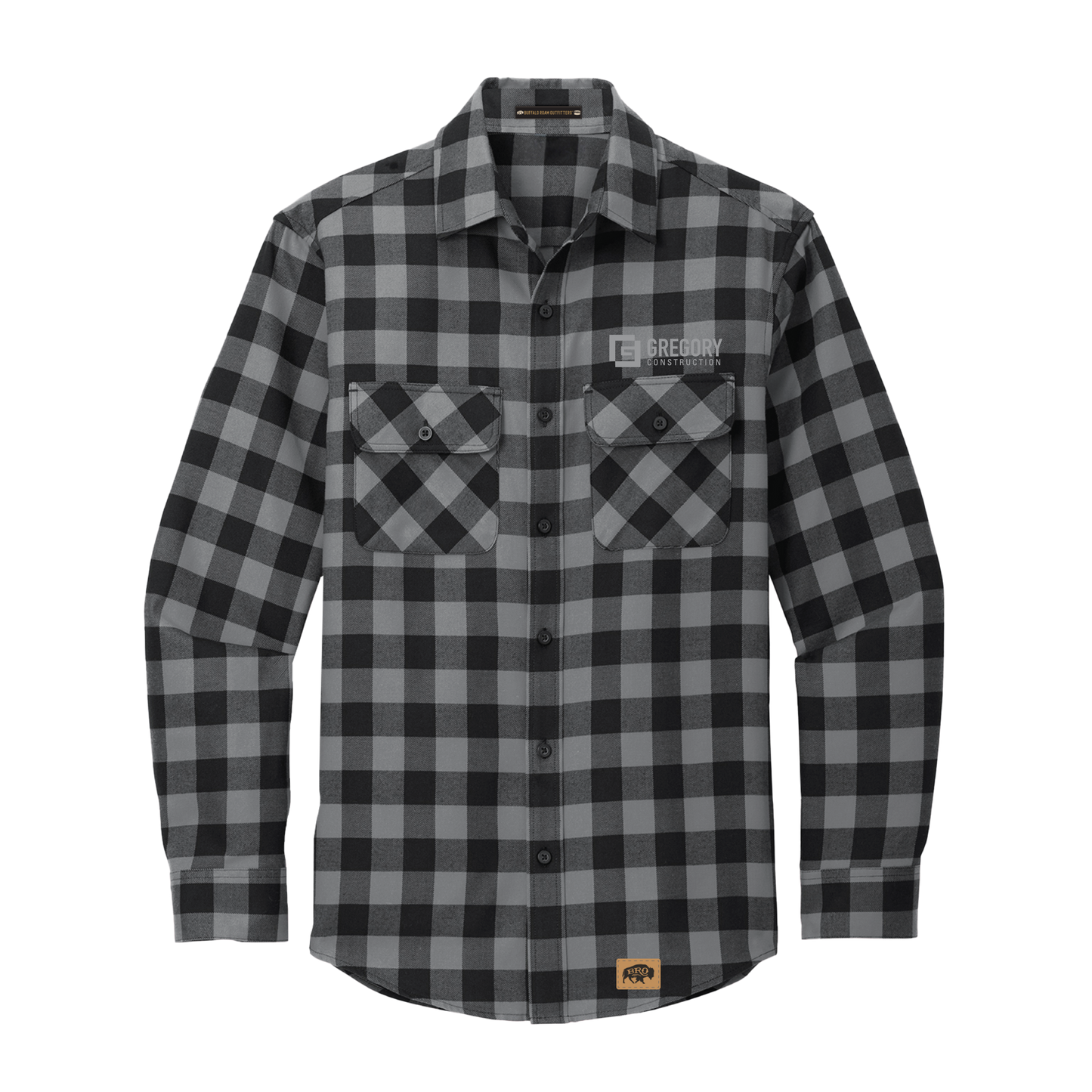 Gregory Construction - BRO Mixed Flannel Shirt