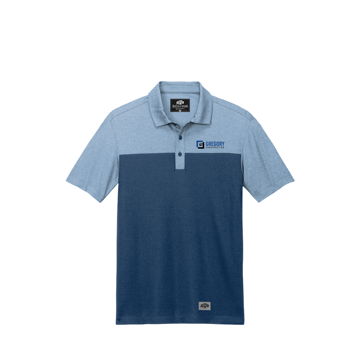 Gregory Construction - BRO Two-Tone Blended Polo