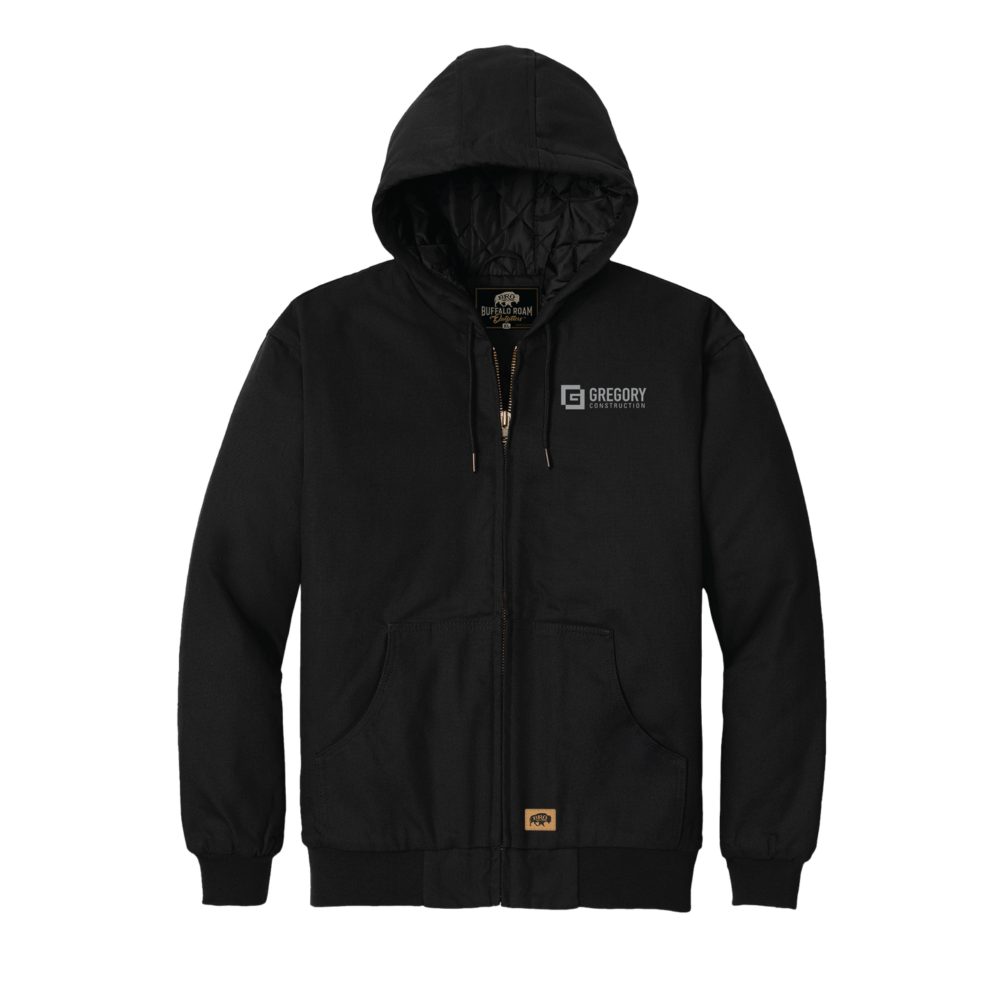 Gregory Construction - BRO Insulated Hooded Work Jacket