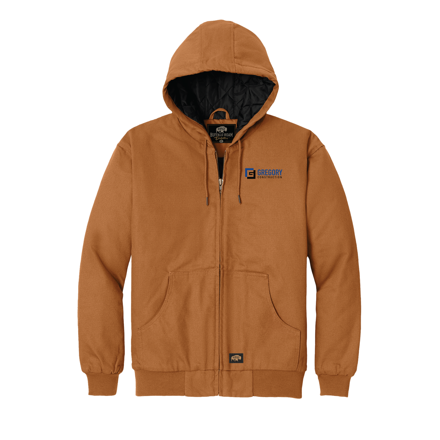 Gregory Construction - BRO Insulated Hooded Work Jacket