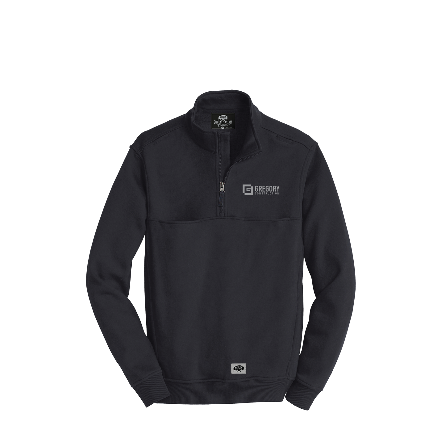Gregory Construction - BRO 1/2 Zip Job Shirt