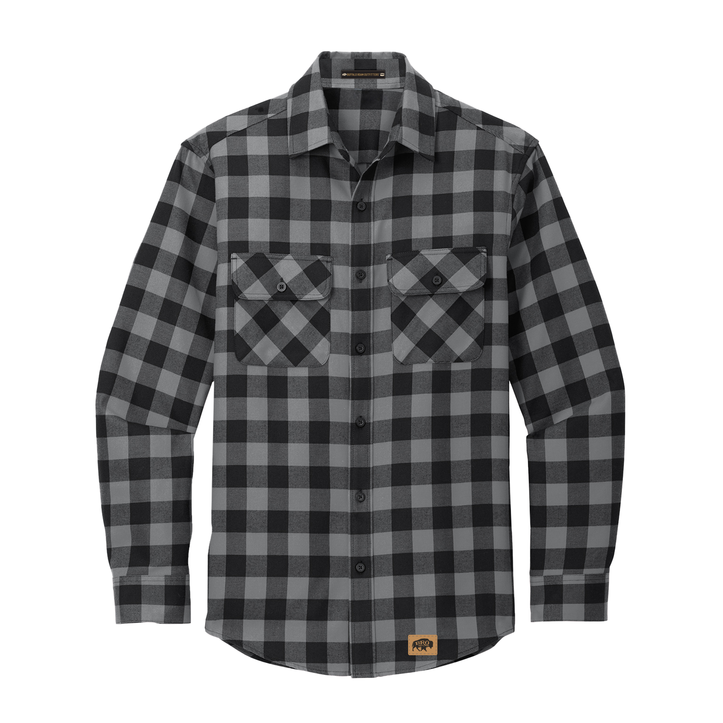 Mixed Flannel Shirt