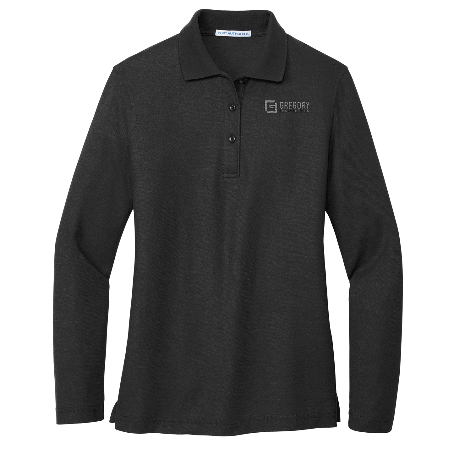Gregory Construction - Port Authority women’s silk touch long sleeve polo
