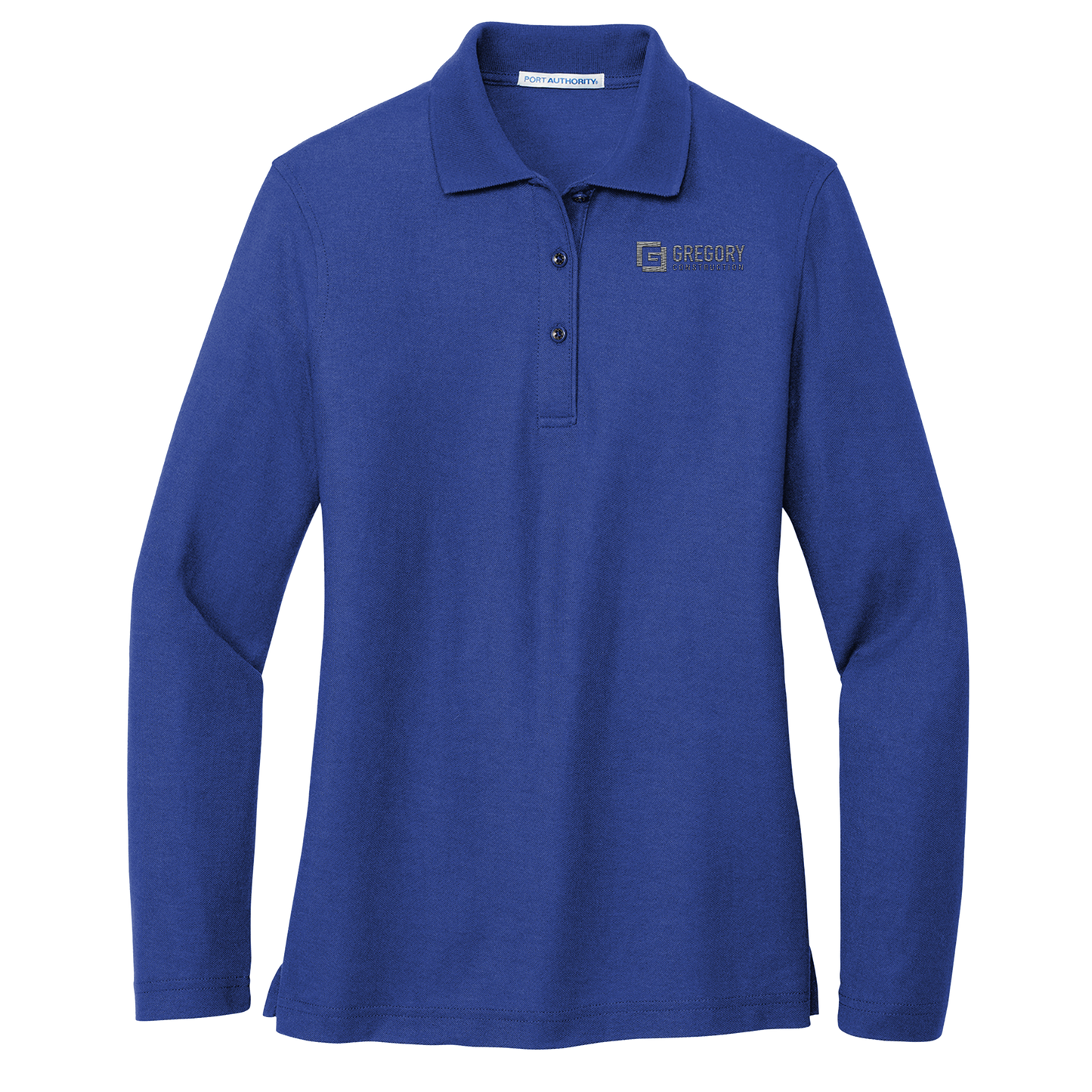 Gregory Construction - Port Authority women’s silk touch long sleeve polo