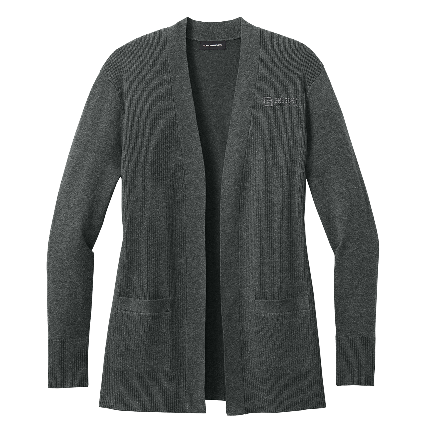 Gregory Construction - Port Authority Women's Easy Care Open-Front Cardigan Sweater
