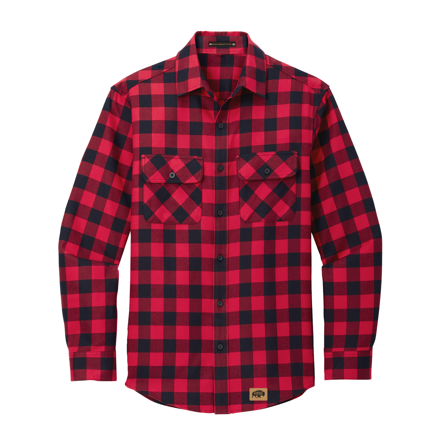 Mixed Flannel Shirt