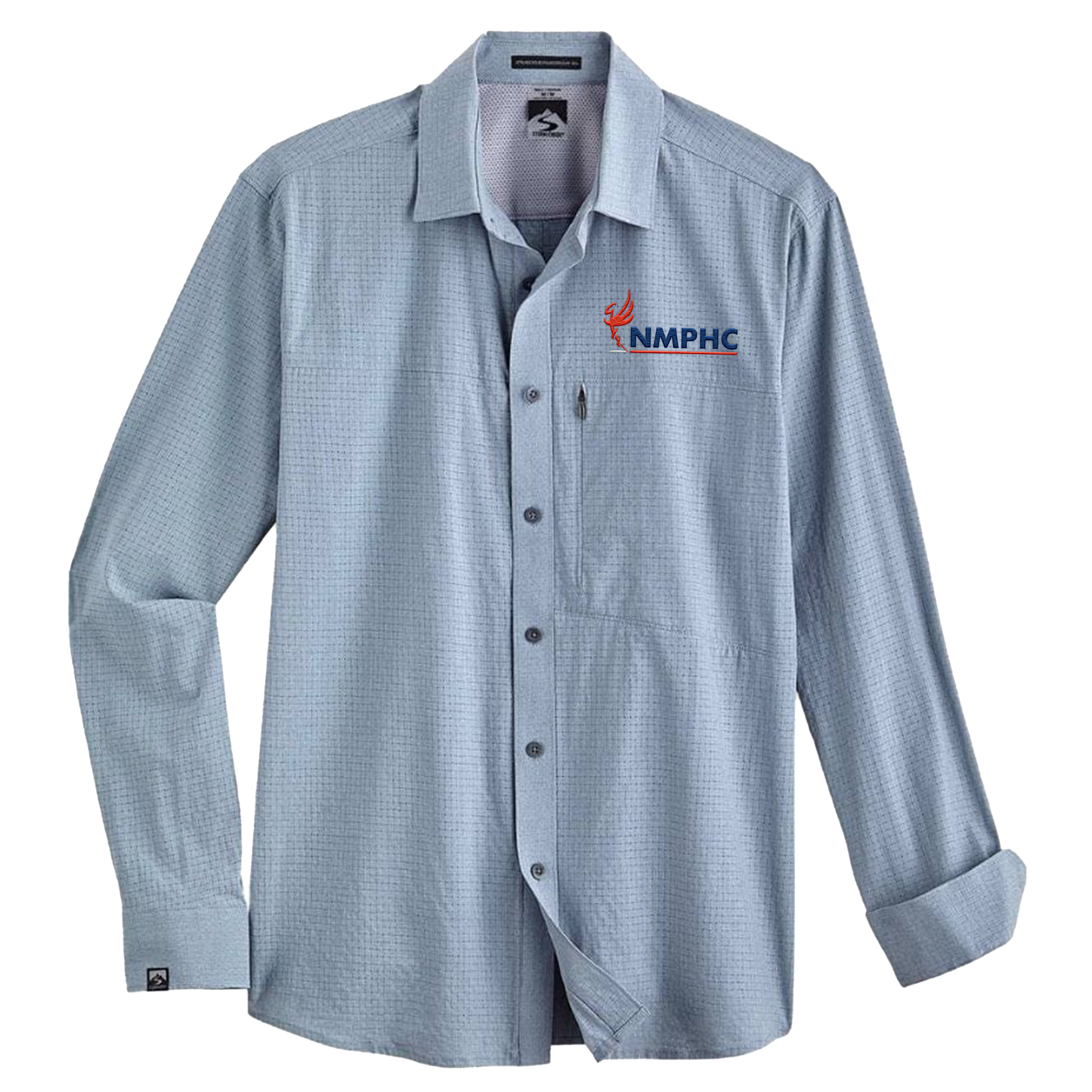 NMPHC Storm Creek LS Button Up Woven Shirt