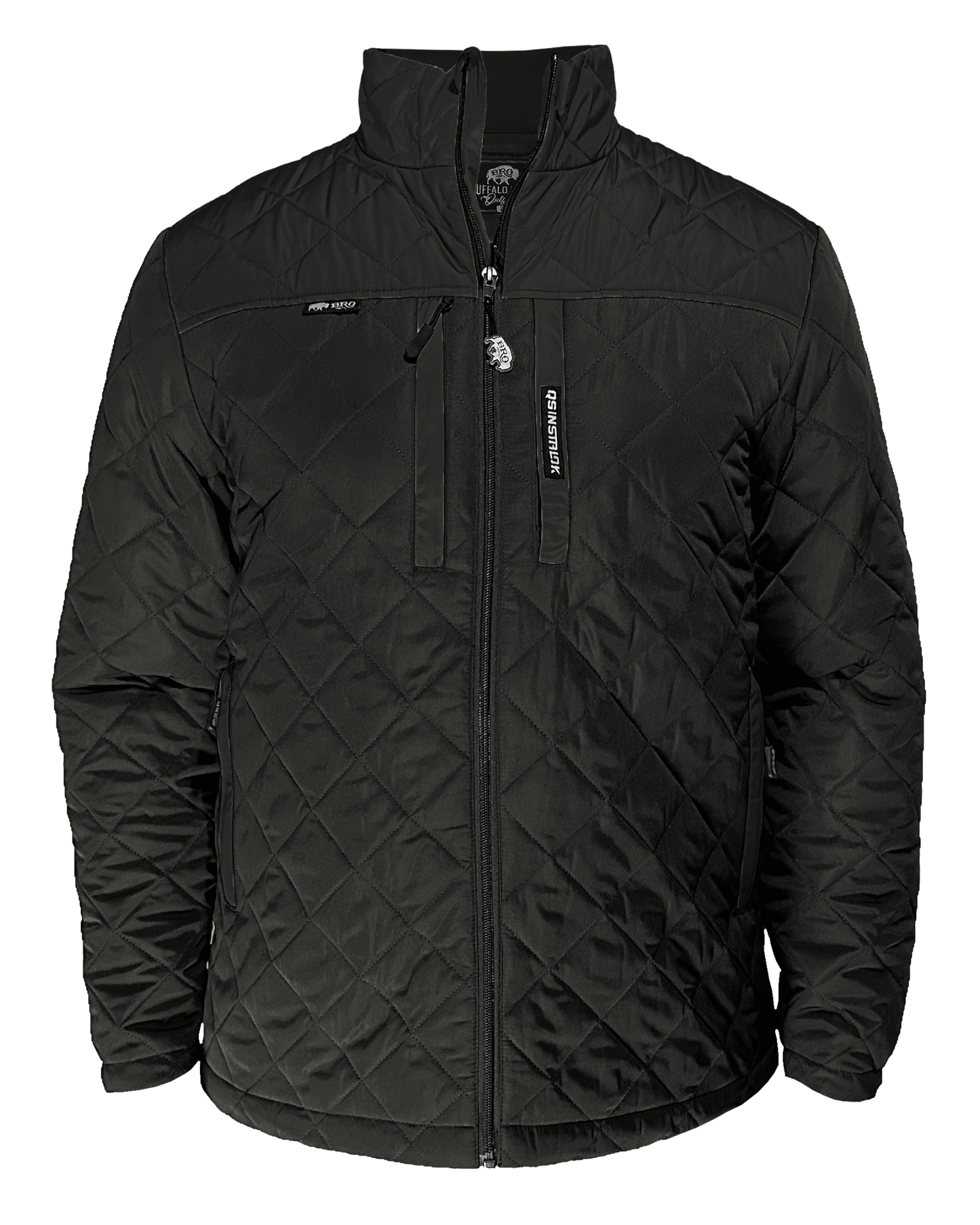 BRO STEWARD DIAMOND-QUILTED JACKET
