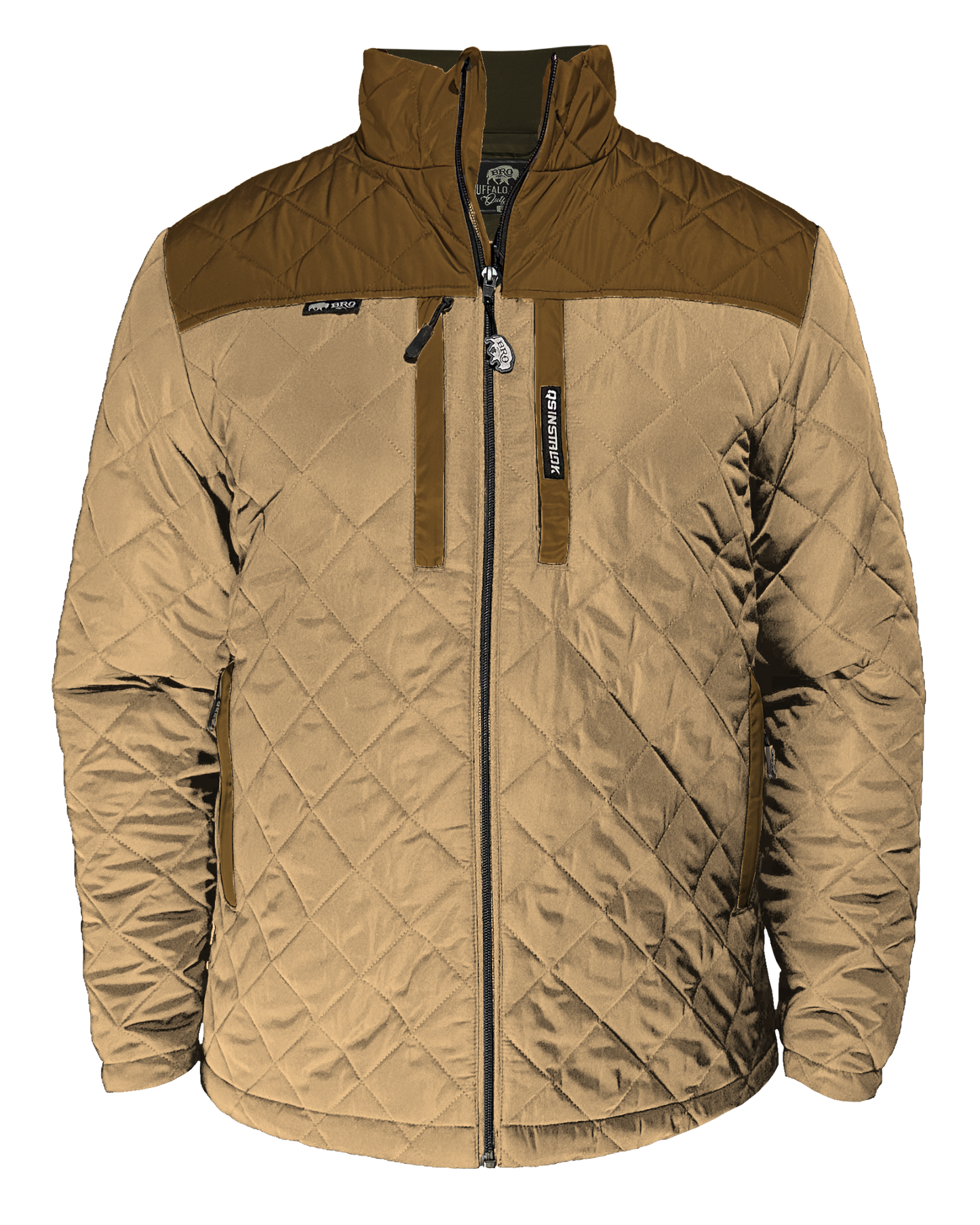 BRO STEWARD DIAMOND-QUILTED JACKET