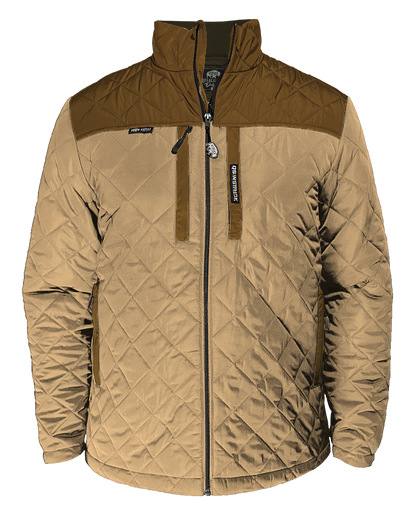 BRO STEWARD DIAMOND-QUILTED JACKET