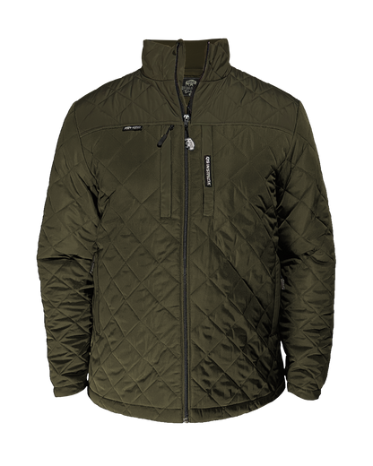 BRO STEWARD DIAMOND-QUILTED JACKET