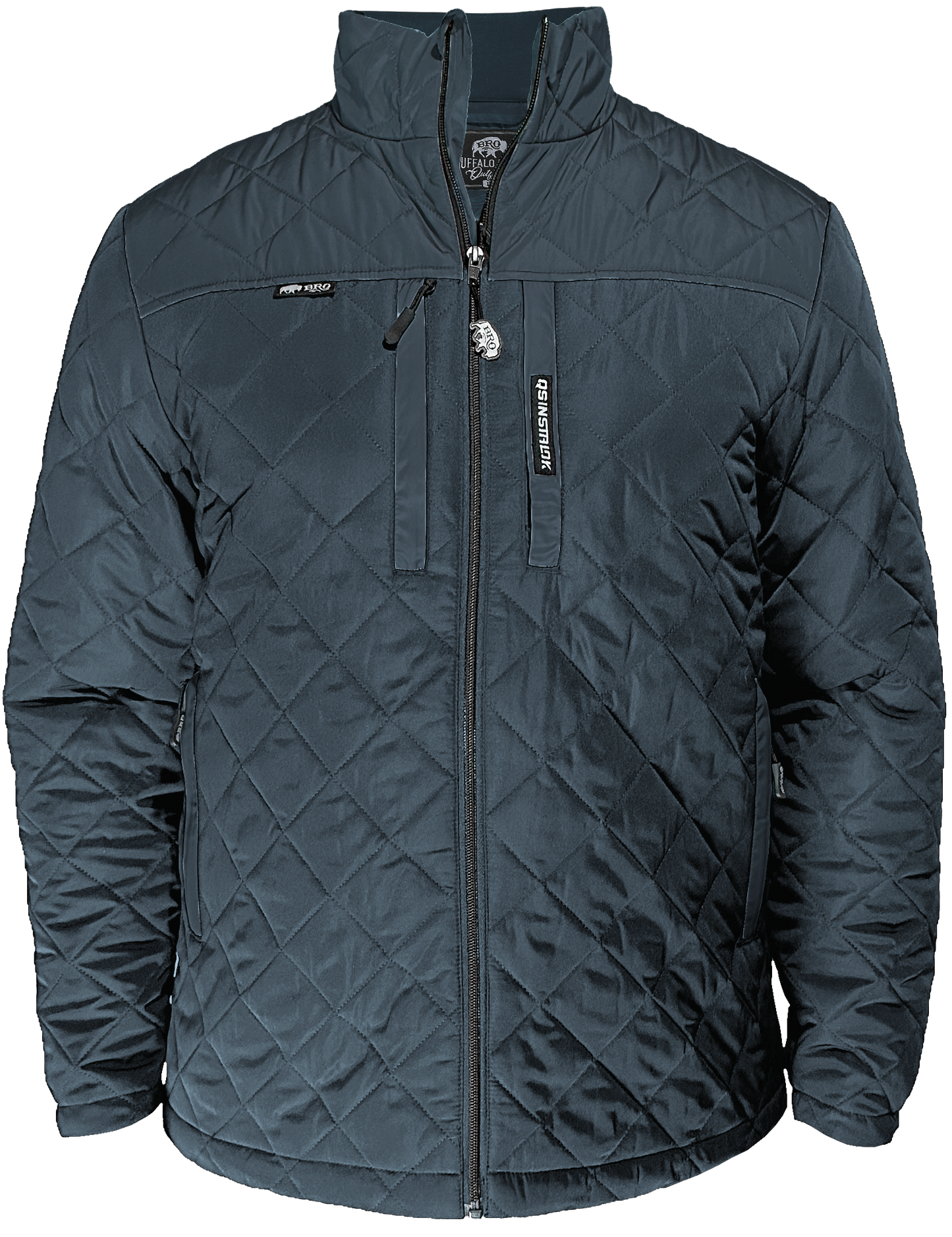 BRO STEWARD DIAMOND-QUILTED JACKET