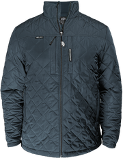 Steward Diamond-Quilted Jacket in Storm Navy