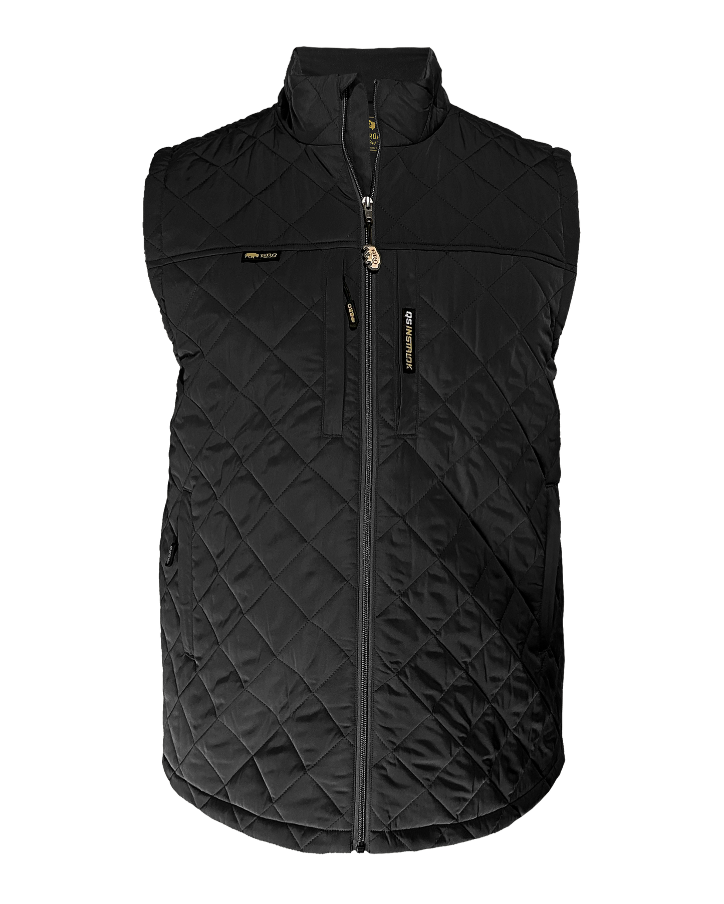 Steward Diamond-Quilted Vest