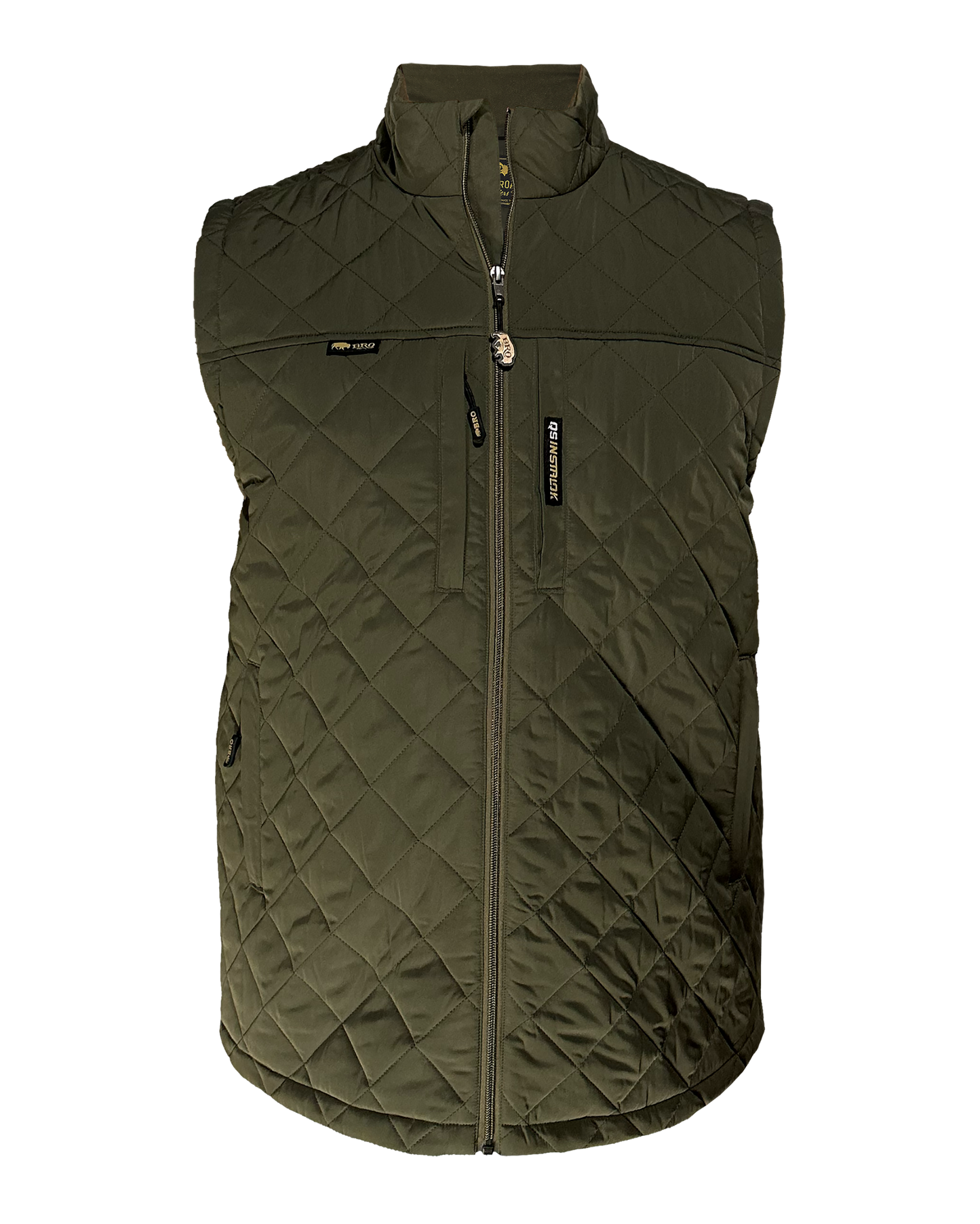 Steward Diamond-Quilted Vest