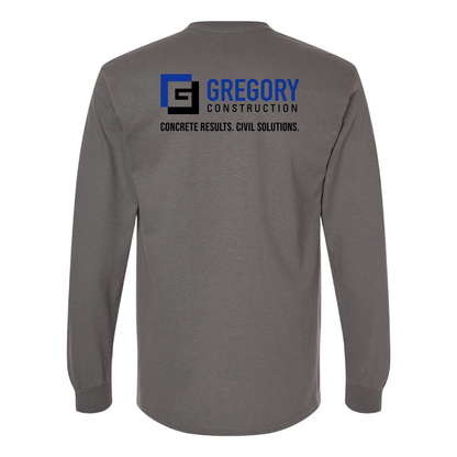 Gregory Construction - Gildan Heavy Cotton 100% Cotton LS T-shirt