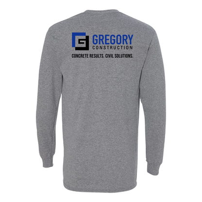 Gregory Construction - Gildan Heavy Cotton 100% Cotton LS T-shirt