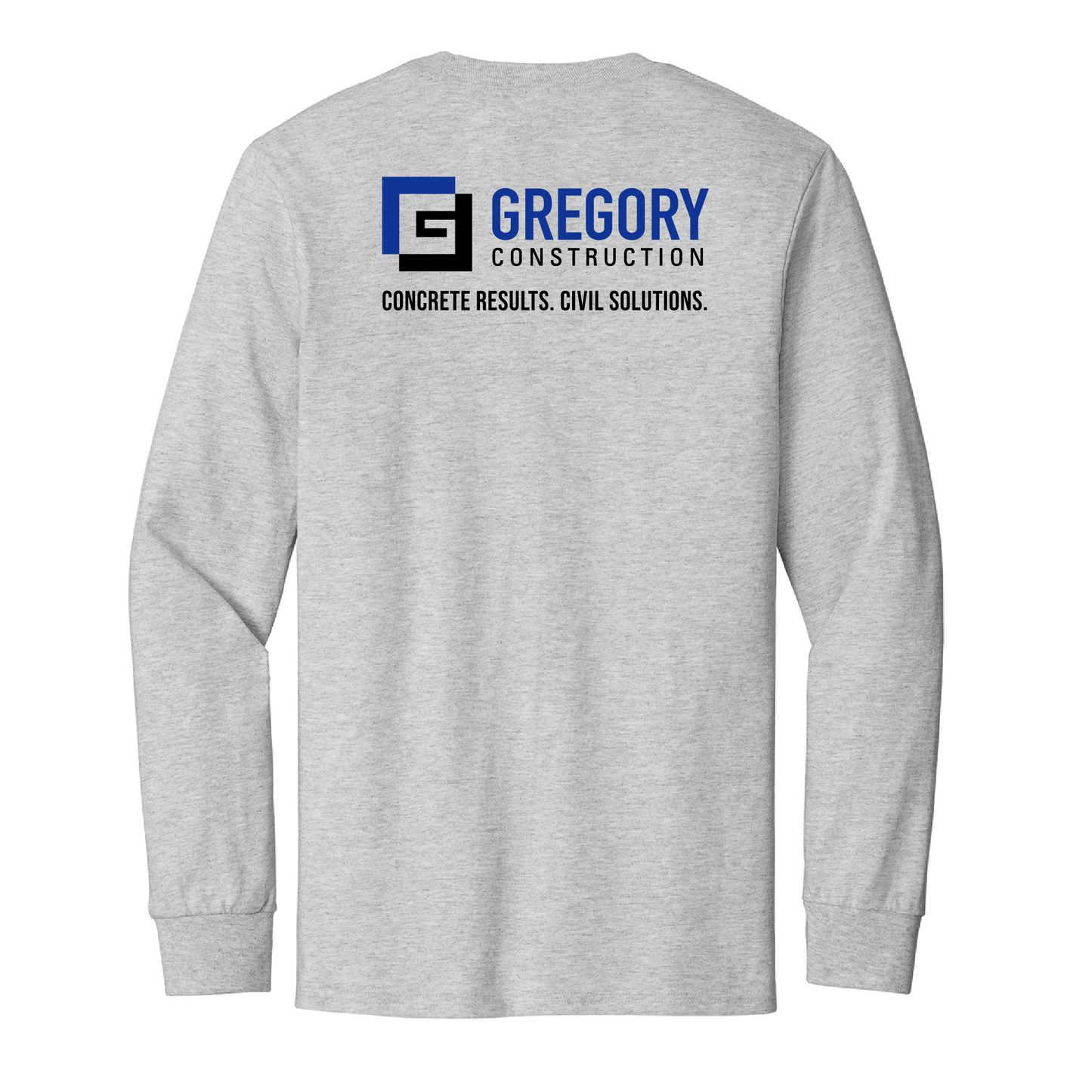 Gregory Construction - Port & Co. Long Sleeve Essential Tee
