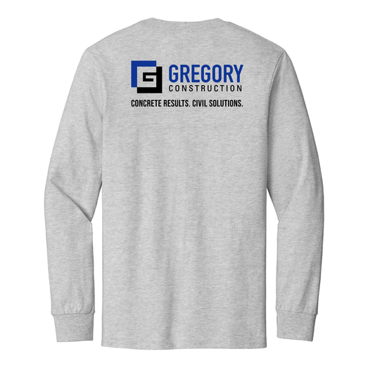 Gregory Construction - Port & Co. Long Sleeve Essential Tee