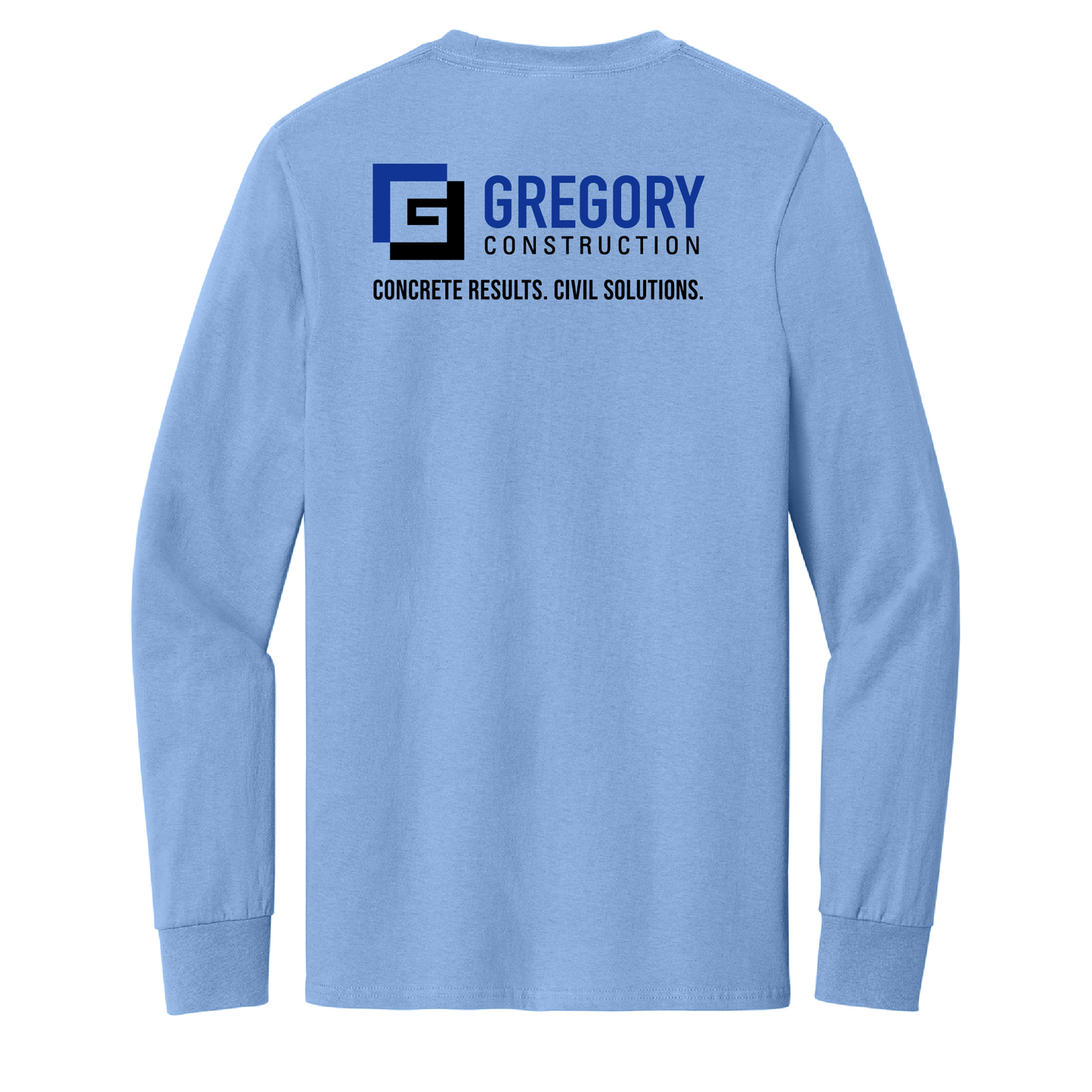 Gregory Construction - Port & Co. Long Sleeve Essential Tee
