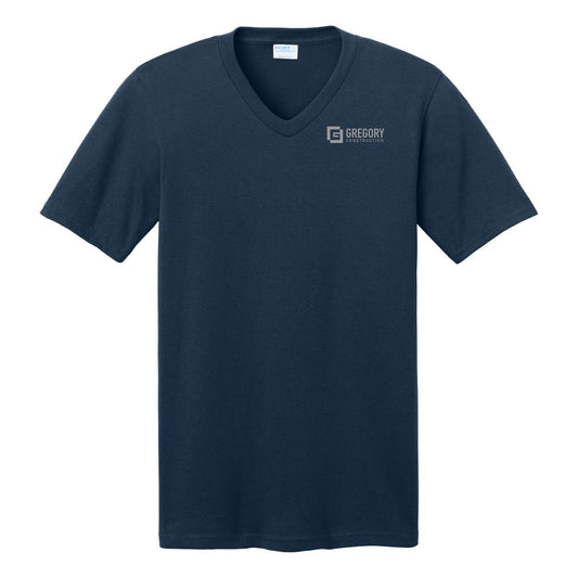 Gregory Construction - Women's Cotton V-Neck Tee